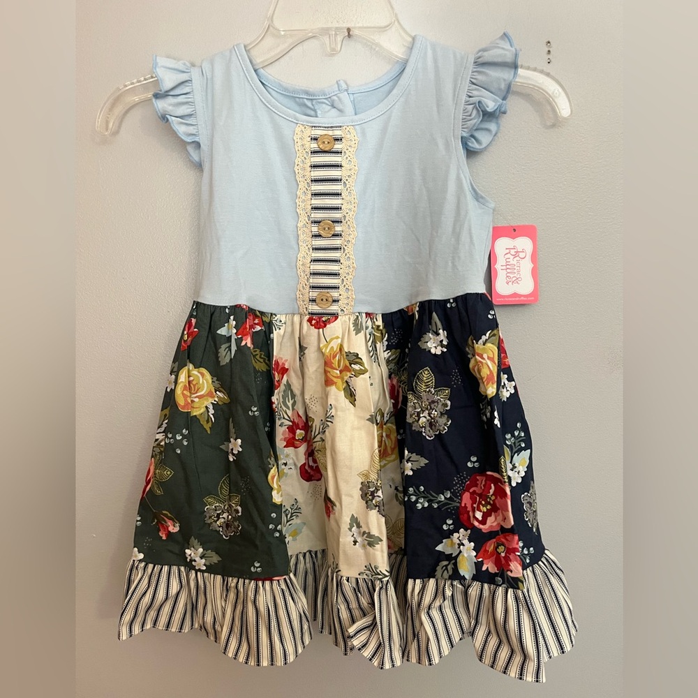 Ricrac & Ruffles NWT Tunic‎ Size 10